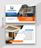 design professional visiting card