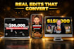 do youtube video editing, talking head and vsl video editing