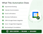 automate appointment booking using calendly, google calendar