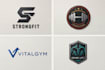 create an impressive gym fitness logo