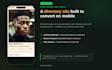 build a modern business landing page with whatsapp order integration