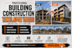 create professional building construction timelapse videos