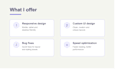 design a responsive HTML CSS website