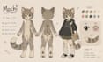 draw anthro furry character ref sheet nsfw furry reference sheet