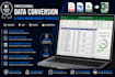 convert bank statement to excel, pdf to excel, and format data