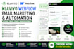 setup klaviyo webflow email marketing webflow automation newsletter email funnel