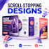 make graphic designs for your brand