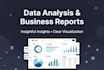 do business data analysis and reporting