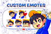 make a custom twitch chibi emote for your stream