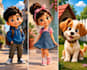 create unique ai cartoon characters