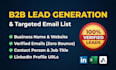 do targeted b2b lead generation and email list building