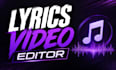 create animated lyrics video with smooth text transition for youtube channels
