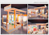 do interior and exhibition design, rendering, and drafting