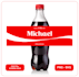 create a custom coke bottle label