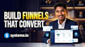 build a high converting sales funnel setup and sales page