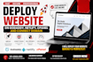 deploy website on godaddy netlify  cpanel and  connect domain