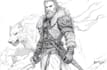 sketch fantasy character concept art