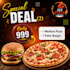 design professional restaurant and food social media posts