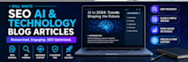 write SEO ai and technology blog articles