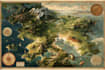make a fantasy map illustration