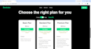 create a modern responsive frontend website