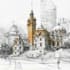 make architecture and city landscape for commercial using