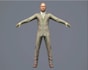 sculpt 3d character model, 3d rigging, textured render, 3d printing in blender