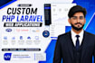 develop a custom PHP  laravel web application with admin panel and database