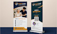 design roll up banner, retractable, pull up, x banner, and billboard