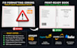 fix KDP or ingramspark book formatting errors make it print ready