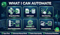 automate excel data using power query