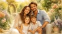 draw a wonderful family portrait