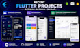 develop a professional flutter mobile app with firebase