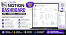 create notion dashboard CRM workspace automation and project system
