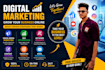 do facebook page setup and social media post design in canva