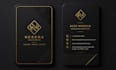 design professional luxury business cards
