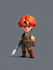 draw 2d game character or 2d game character