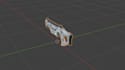 provide a sci fi gun 3d model