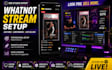 setup whatnot vertical stream with obs studio, overlays, scenes and alerts