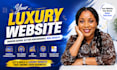 design or redesign a luxury website