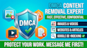 send dmca takedown notice to remove copyright infringing content