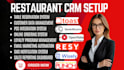setup restaurant crm toast sevenrooms opentable resy upserve touchbistro eat app