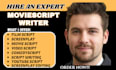 write movie script, screenwriting, synopsis, screenplay, TV script