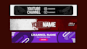a custom youtube banner and channel cover