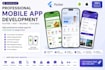 do mobile app development, android ios app as flutter react native developer