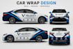 design professional car wrap, van wrap and vehicle wrap