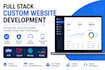 develop full stack website using PHP laravel react js
