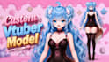 rig custom vtuber model live2d rigging character design anime vtuber