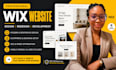 do wix website redesign wix website design wix website development wix website