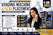 find vending machine and atm placement through b2b cold calling